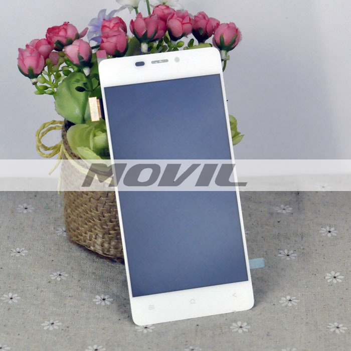 White Color Touch Screen + LCD Display Assembly For Gionee S5.1